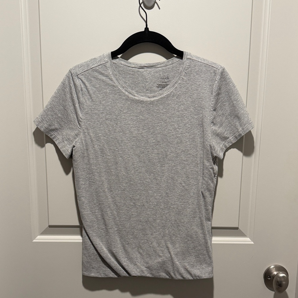 nuuds Light Gray Short Sleeve Tee
